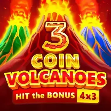 Play 3 Coin Volcanoes Qbet casino